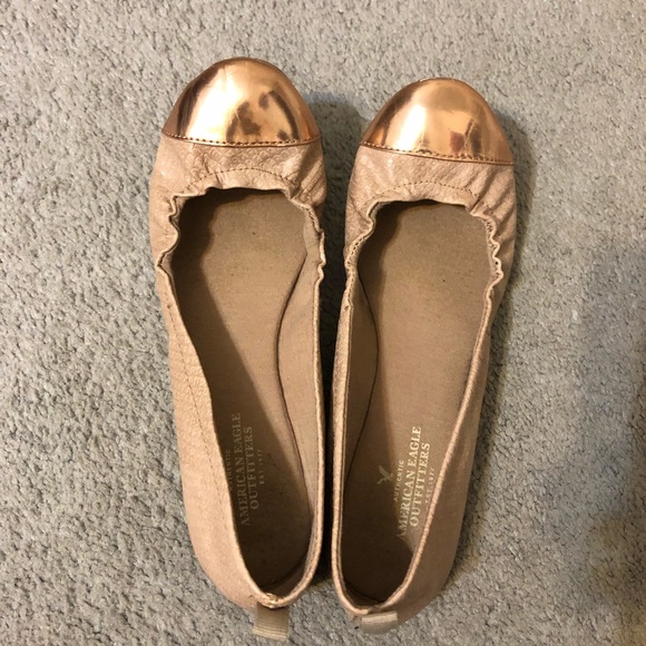 AE Rose Gold Flats - Picture 2 of 8